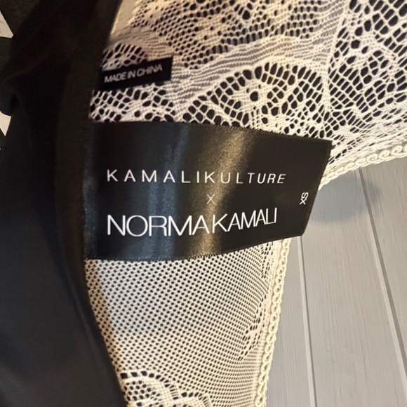 KAMALIKULTURE NORMAKAMALI Black Floor Length Wrap Dress Size XS - Picture 7 of 7